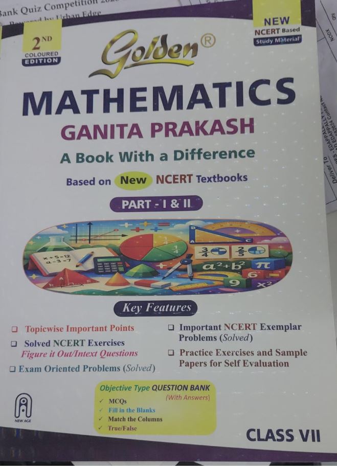 Golden Mathematics Class VII